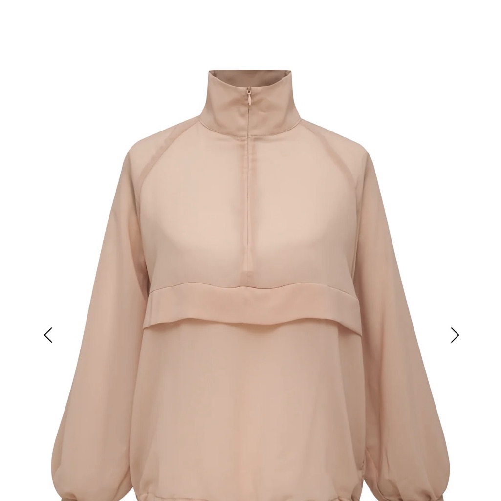 Lanston Sport Jacket Xs Blush Color. Nwt Oversized Can Fit Xs And Small.